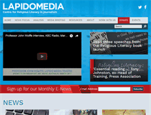 Tablet Screenshot of blog.lapidomedia.com